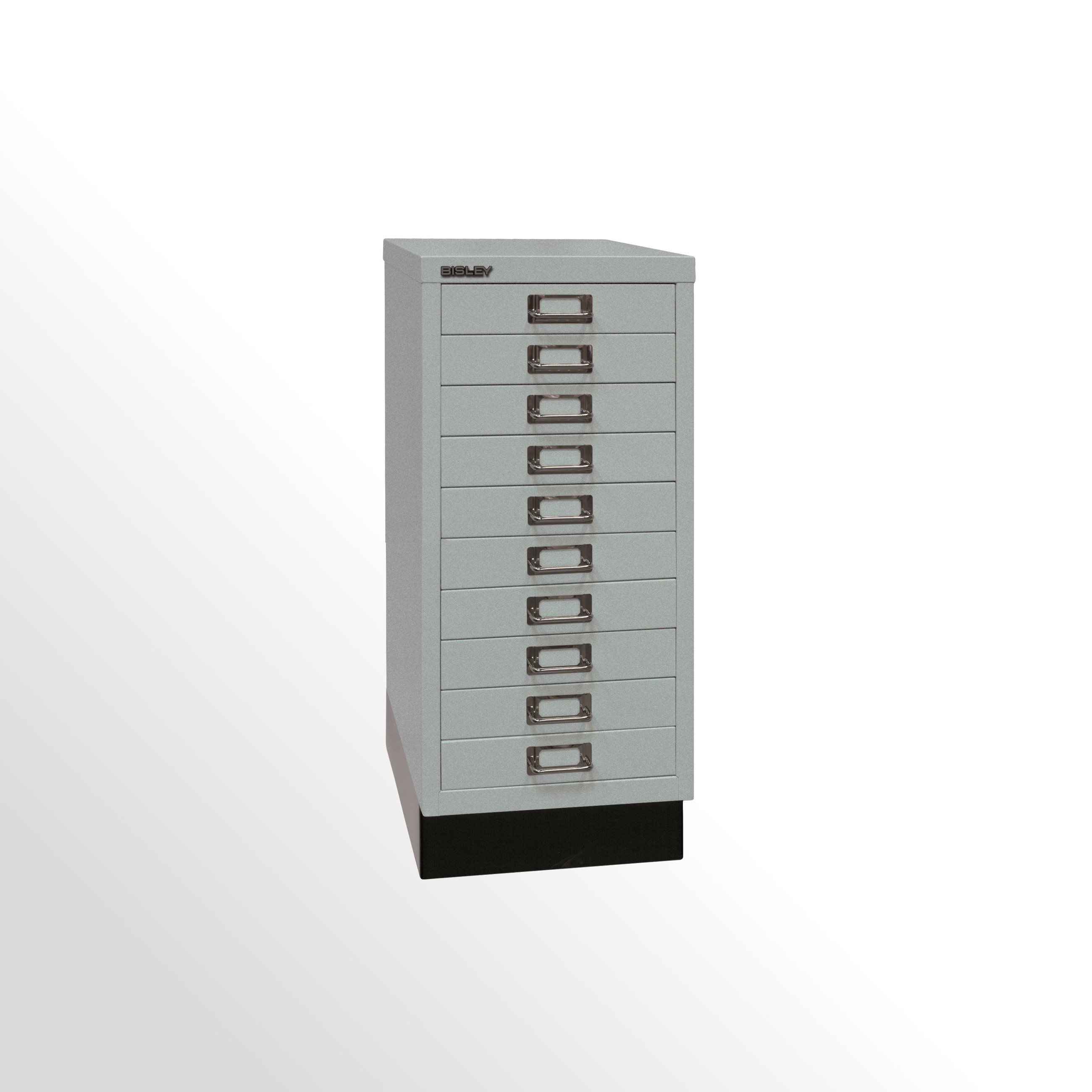 L2910S355_L Schubladenschrank - Bisley MultiDrawer™, 29er Serie mit Sockel, DIN A4, 10 Schubladen