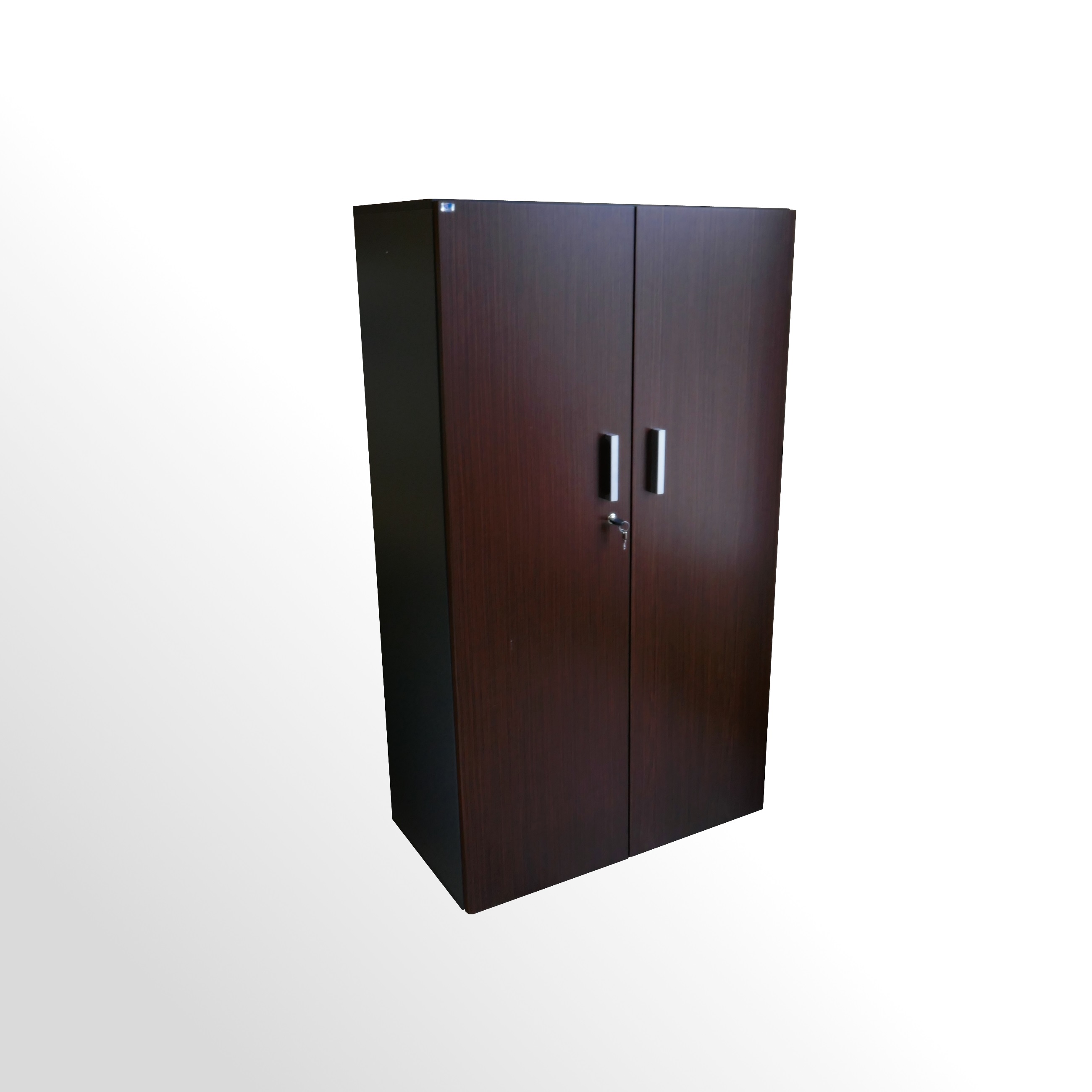 GAUS670-1 Günstiger Aktenschrank - Flügeltürenschrank - Wenge
