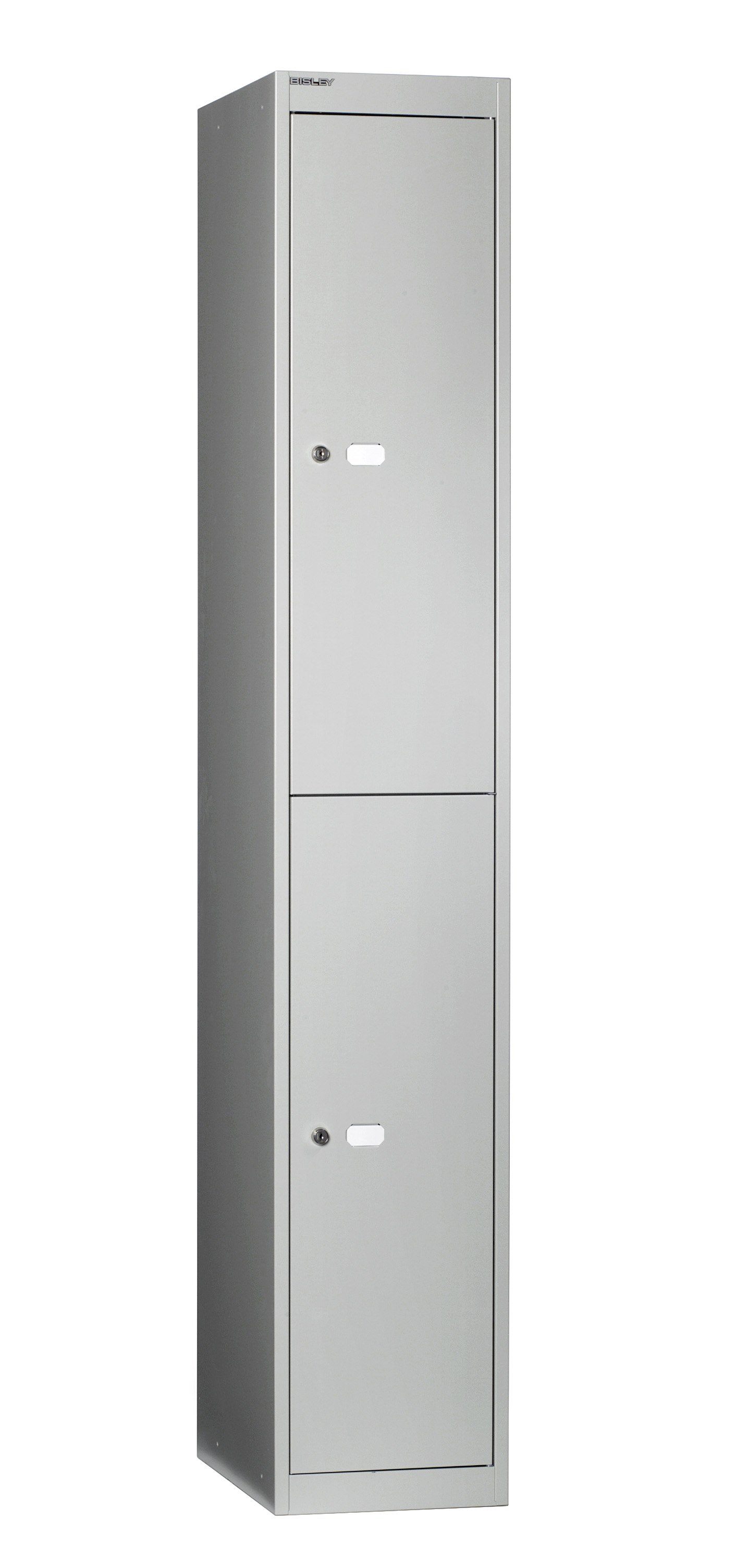 Bisley Garderobenschrank Office, 1 Abteil, 2 Fächer, T 457 mm