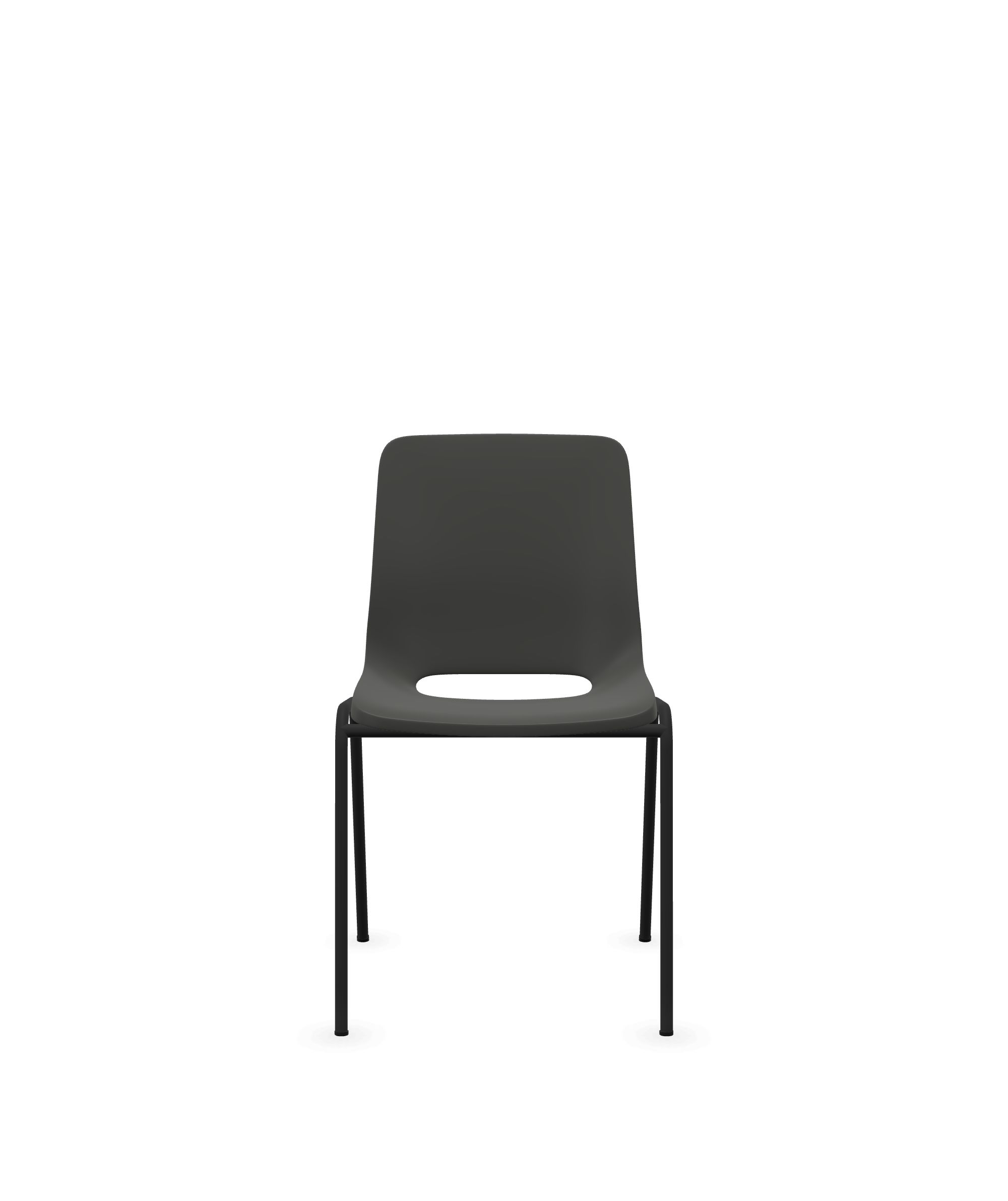 Ana4340_charcoal Gebrauchter Profim Kantinenstuhl - Modell Ana 4340
