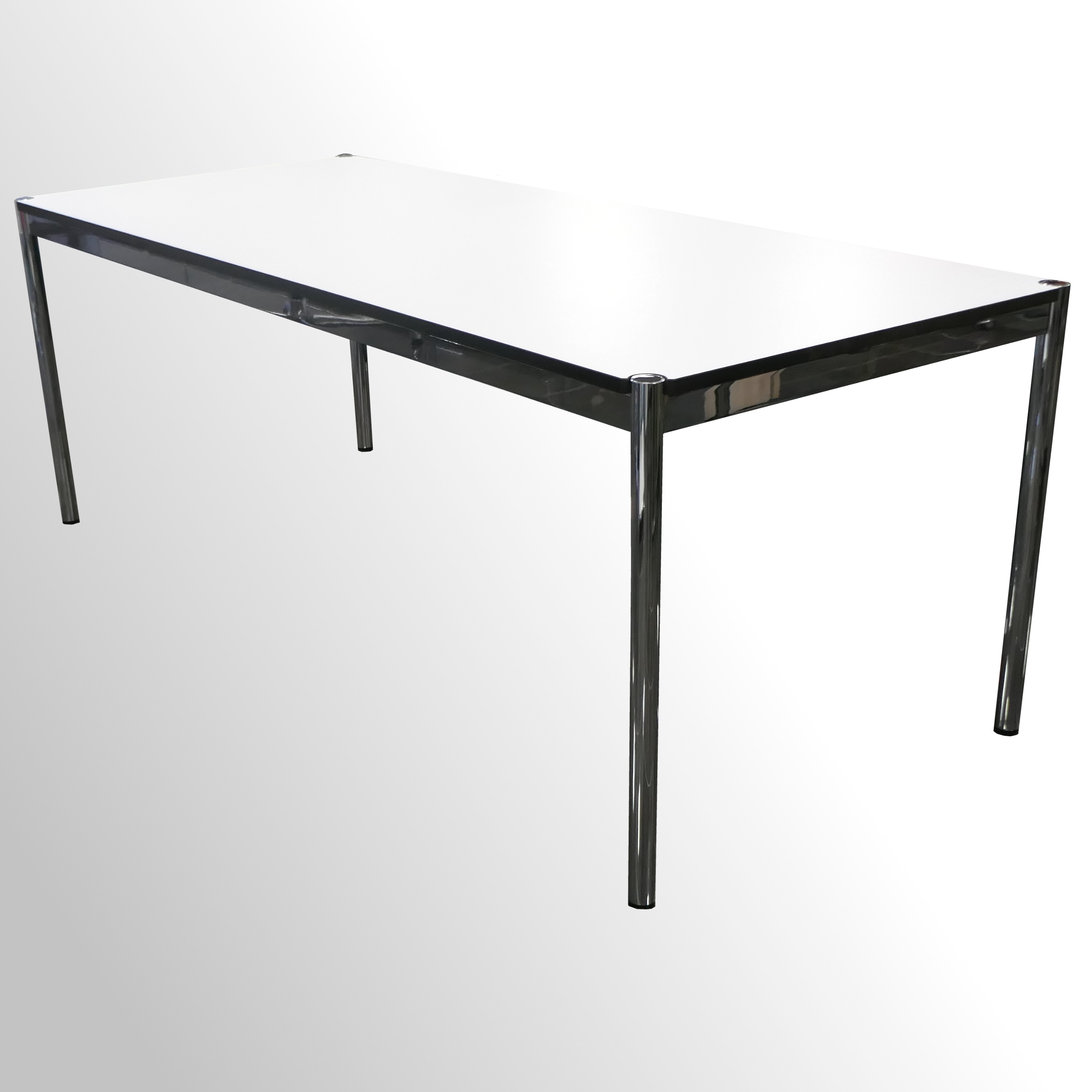 USM-Haller-Schreibtisch-1750x750-Weiss-3 Gebrauchter USM Haller Arbeitstisch - Perlgrau - 1500x750 mm