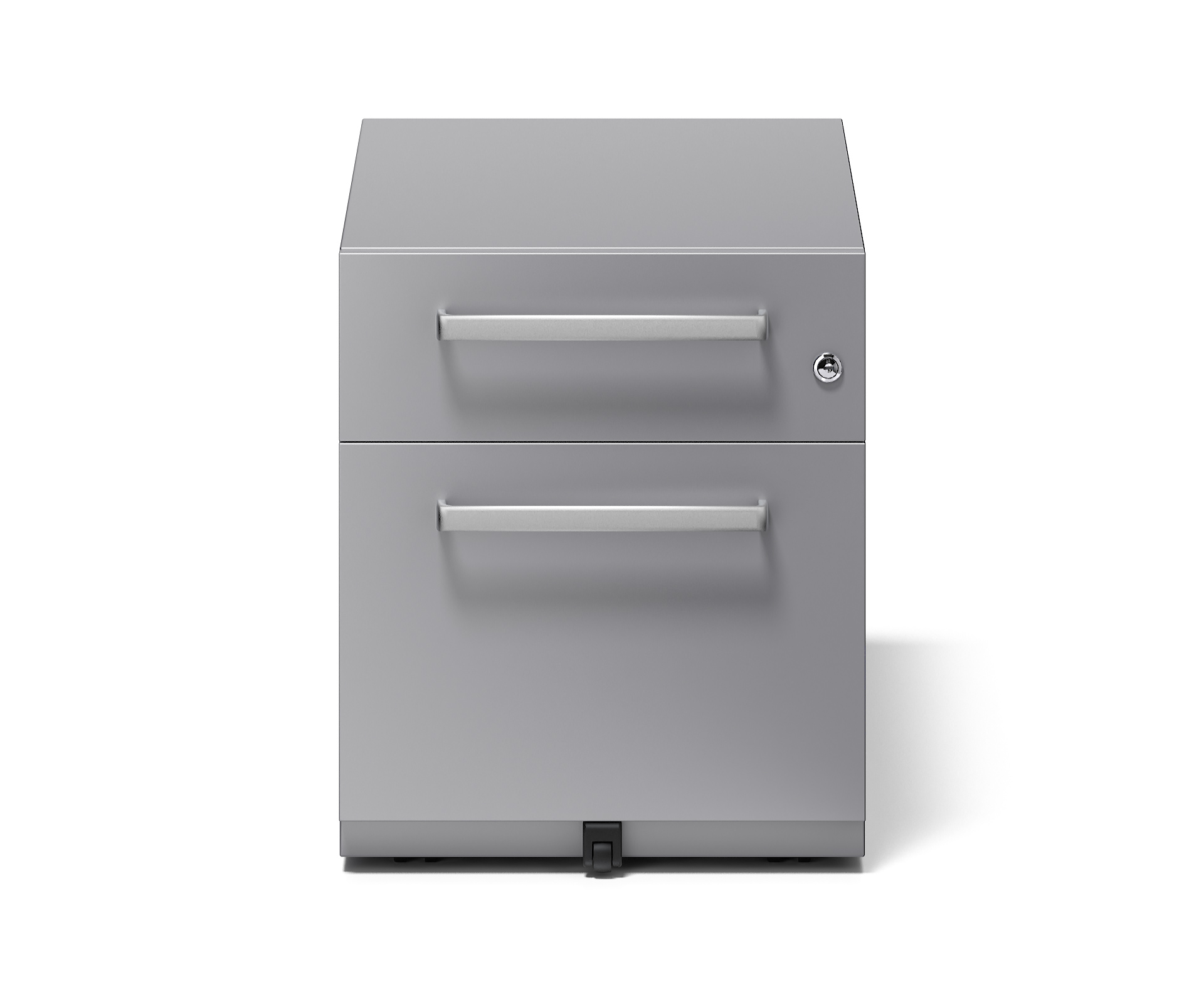NWH79M7SF355_F Bisley Rollcontainer Note™ mit Griff, 1 Universalschublade, 1 HR-Schublade; T 775 mm