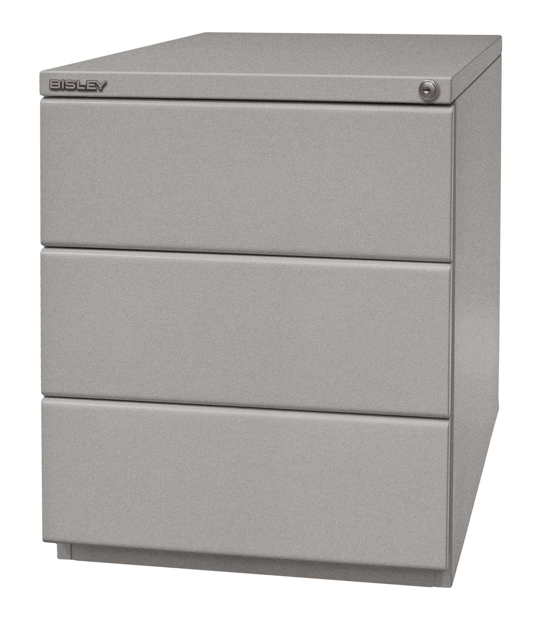 OBA59M2EEE355_R Bisley Rollcontainer OBA, mit 25 mm Top, 3 Universalschubladen