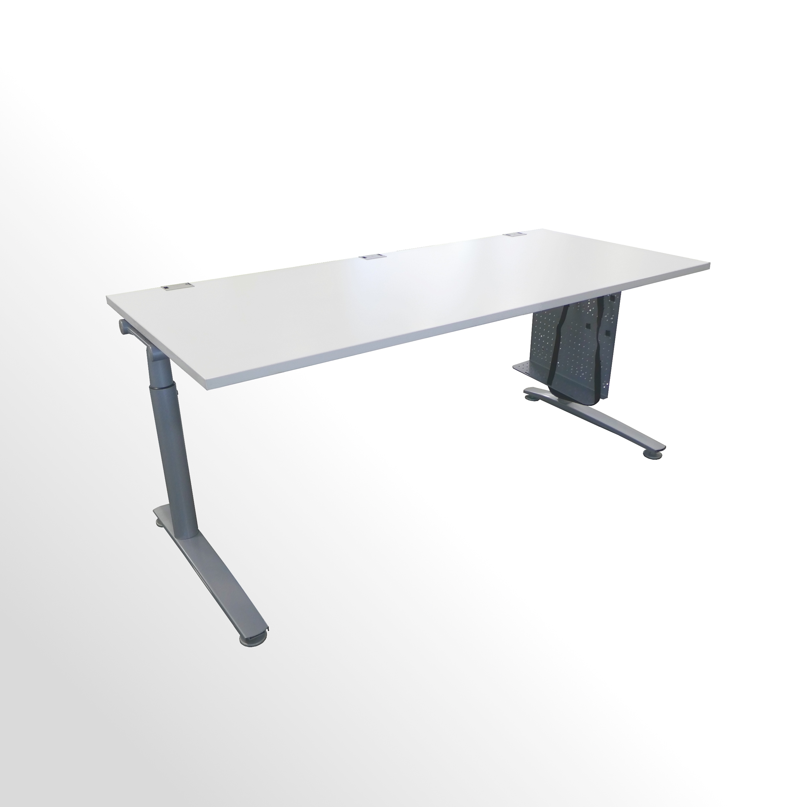 GARS600-1 Günstiger, gebrauchter König+Neurath Schreibtisch - grau - 1800 x 800 mm