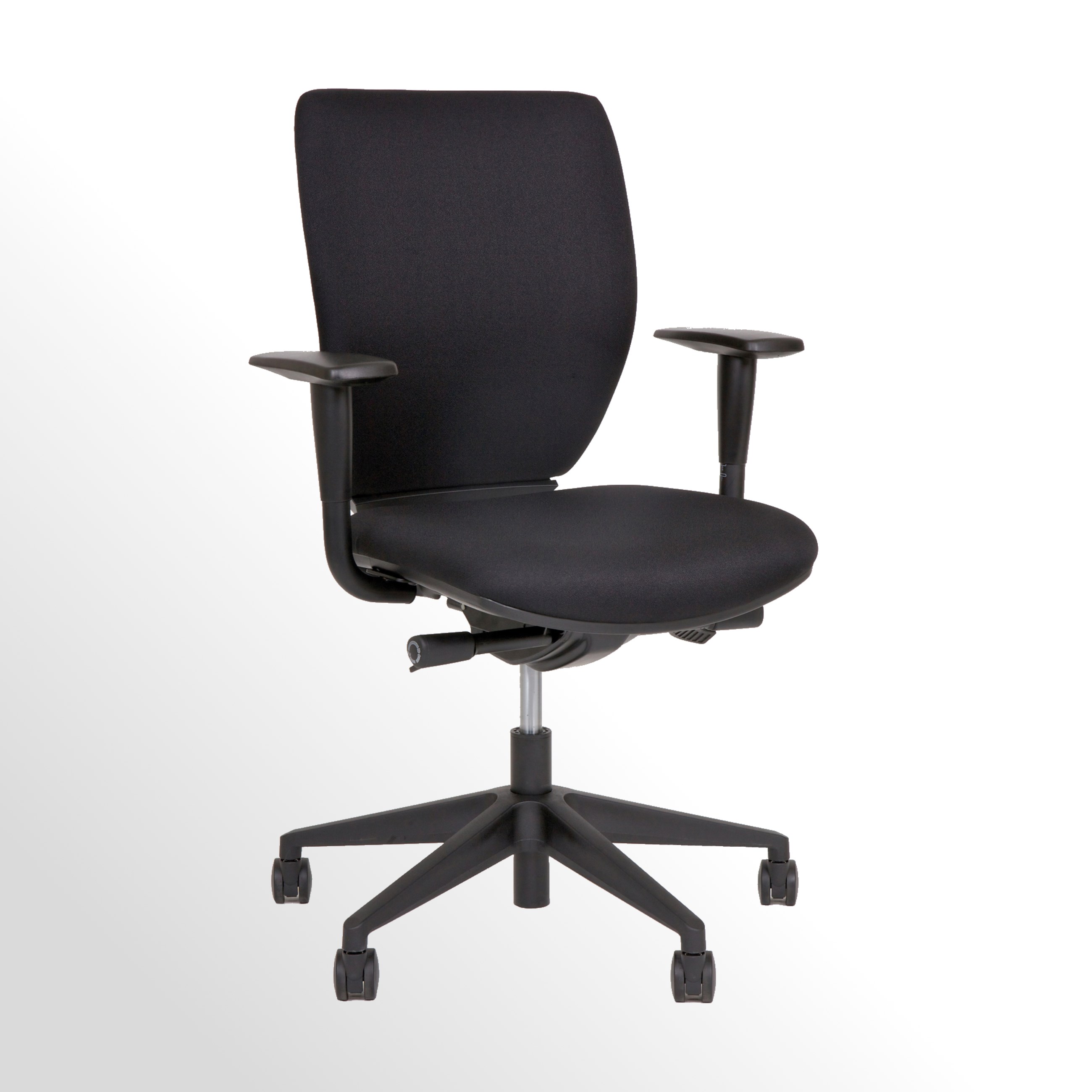 A320GS-1 Günstiger Homeoffice Bürodrehstuhl mit Armlehnen und Komfortsitzpolster