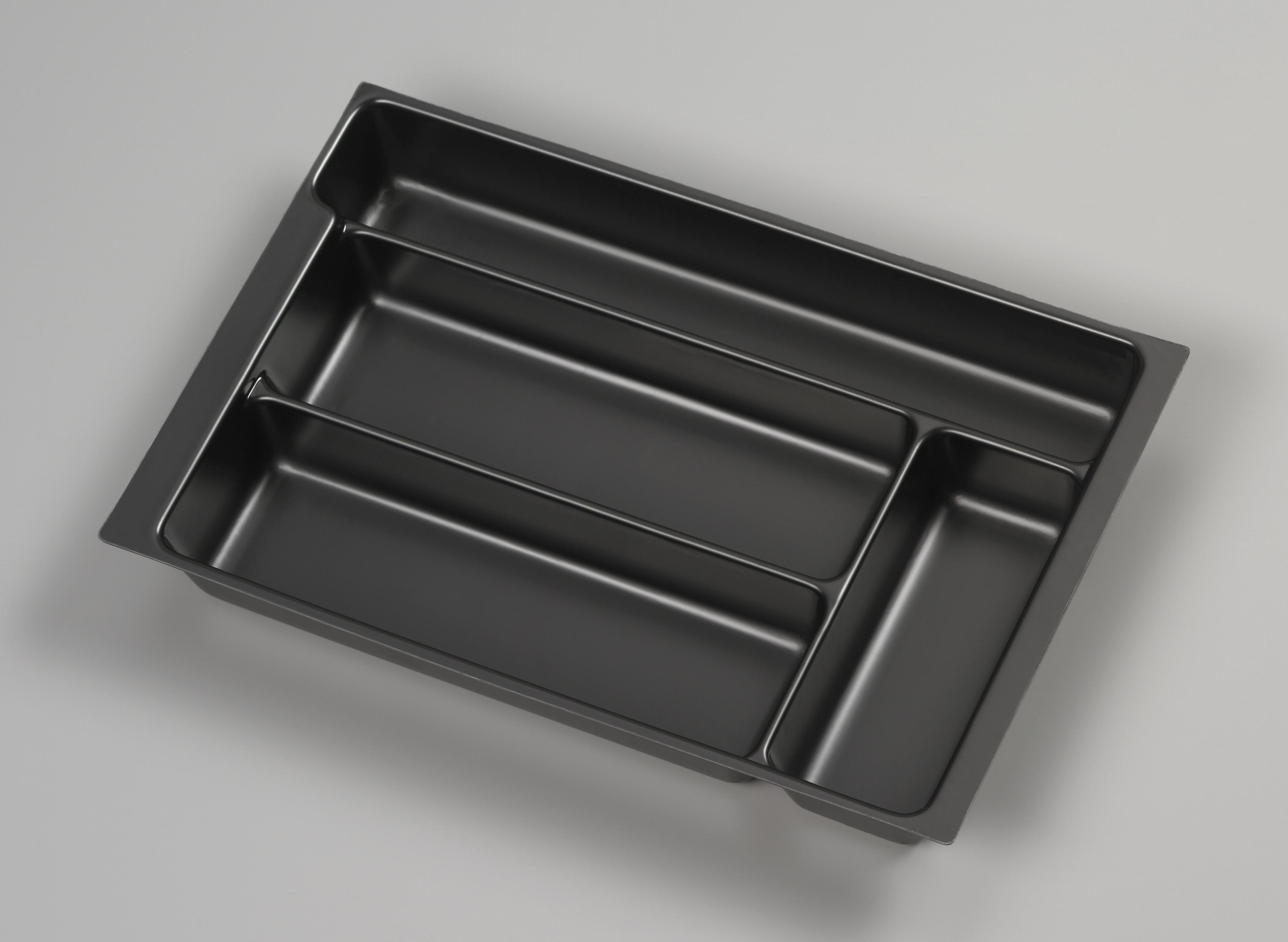 PIT580P1800_L Bisley MultiDrawer™ Schreibwareneinsatz A4 für A4 Schubladen H 102, 87, 51 mm