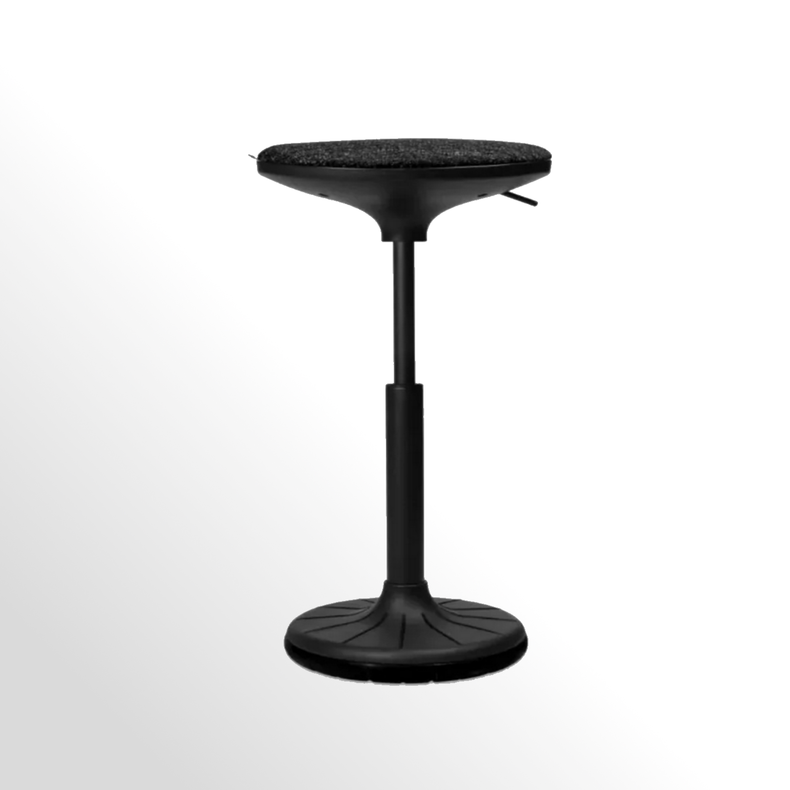Wagner-3dee-Sitzhocker-schwarz Wagner W³ 3D-Steh-Sitzhocker - schwarz