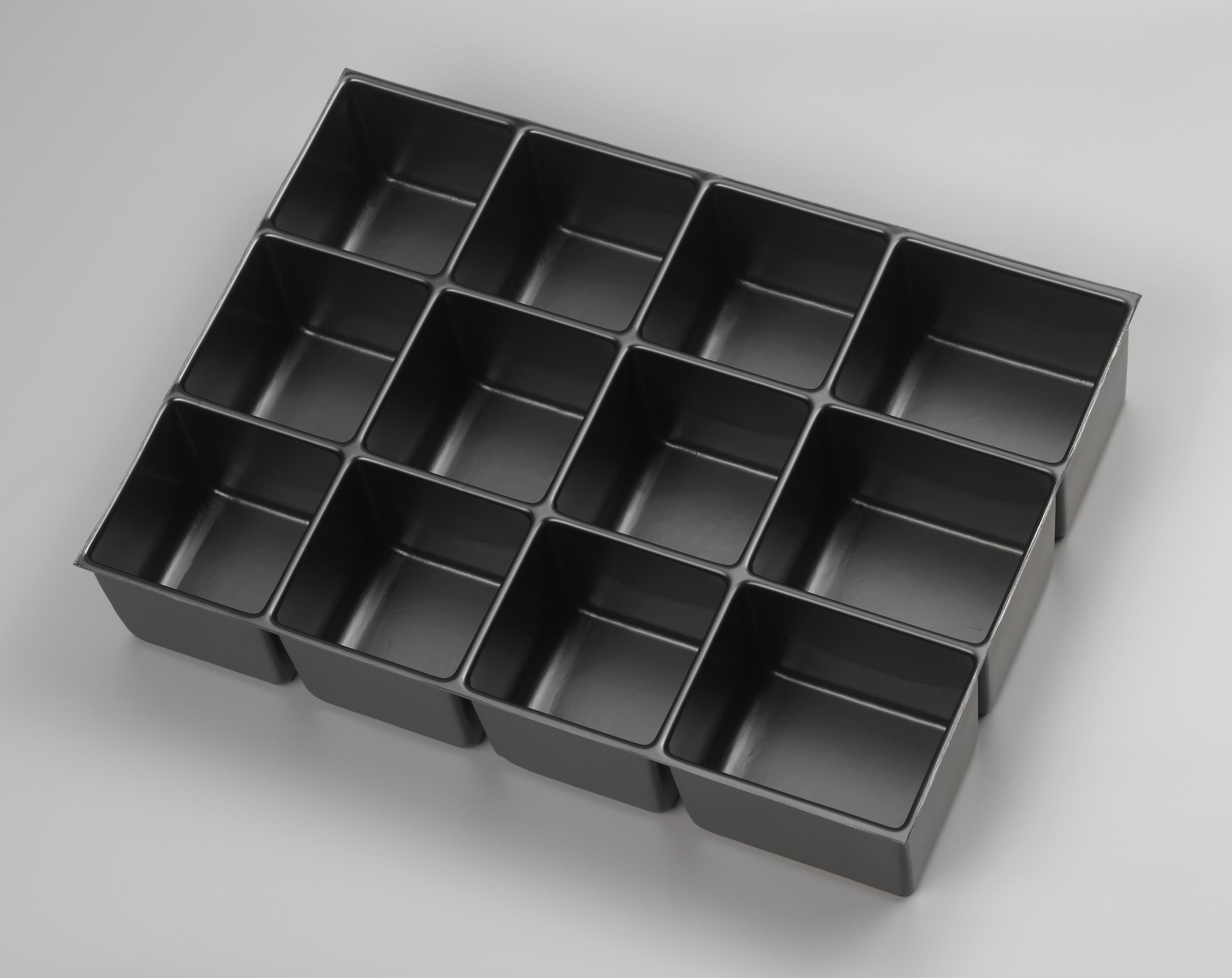 PIT451P1800_L Bisley MultiDrawer™ Schubladeneinsatz A3 12 Fächer für A3 Schubladen H 87 mm